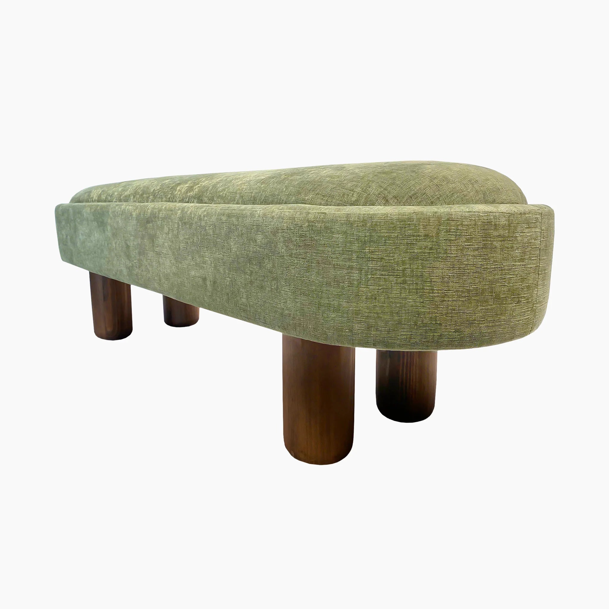 Darcy Green Ottoman