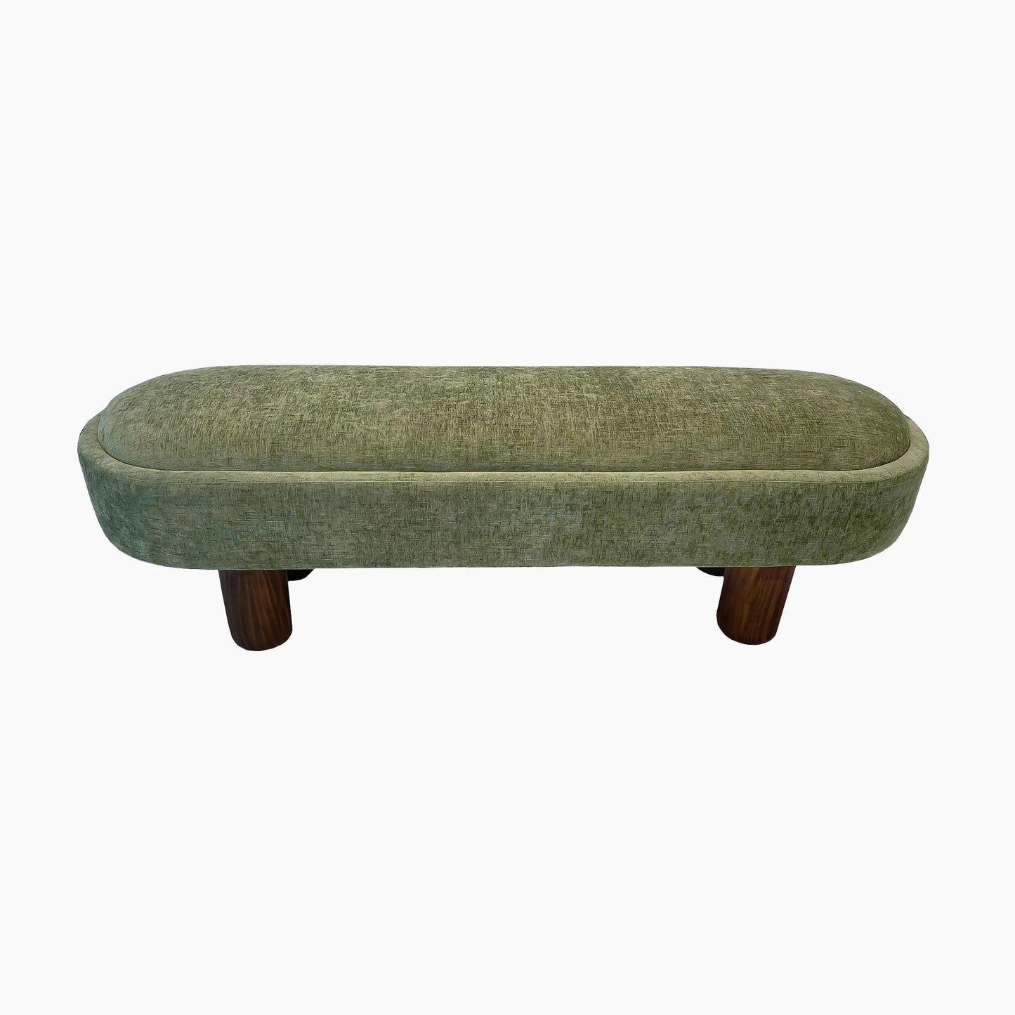Darcy Green Ottoman