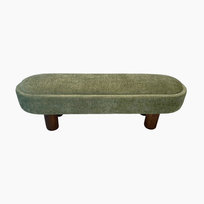 Darcy Green Ottoman