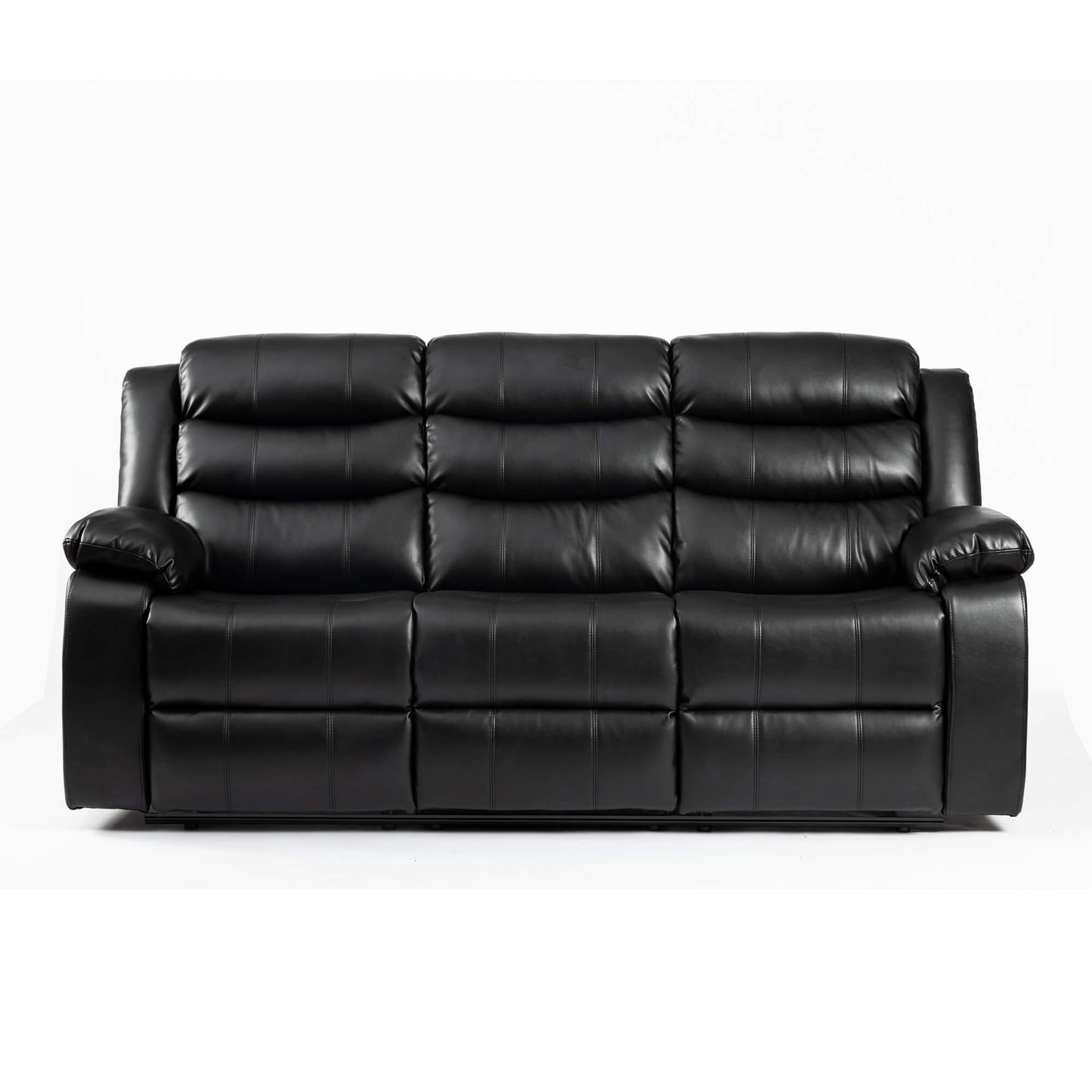 Turin Recliner Leather Aire 3 Seater Sofa