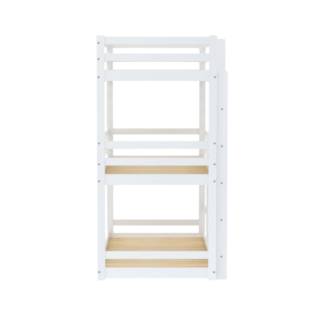 Trini Triple White Bunk Bed