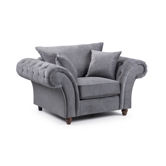 Windsor Full-back Grey Armchair