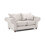 Windsor Full-back Stone Two Seater Sofa