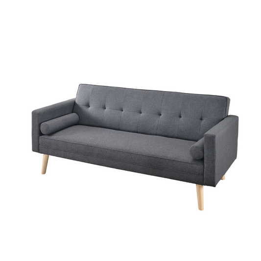 Paris Grey Linen Sofa Bed