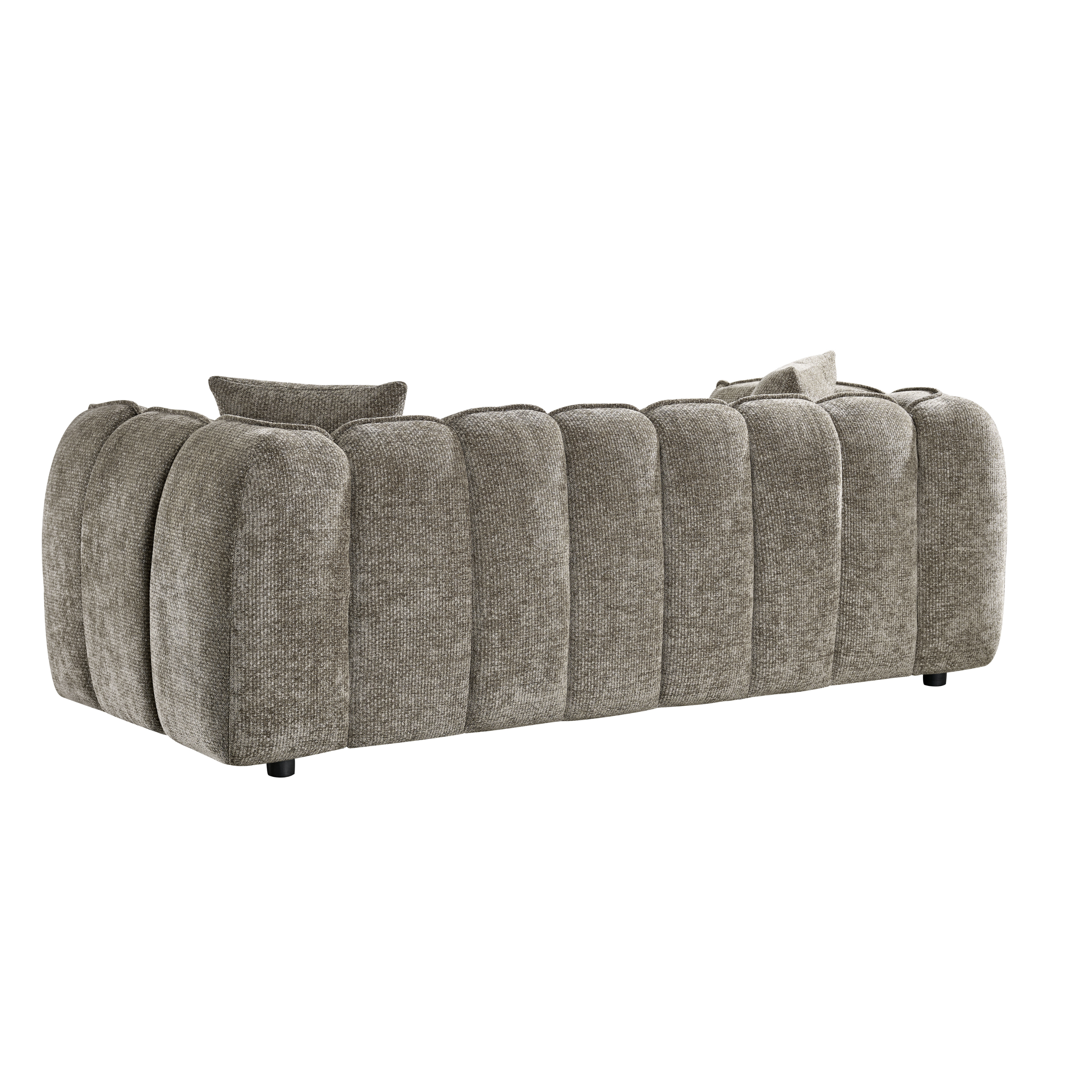 Riso Mocha Three Seater Sofa