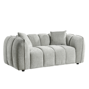 Riso Grey Two Seater Sofa