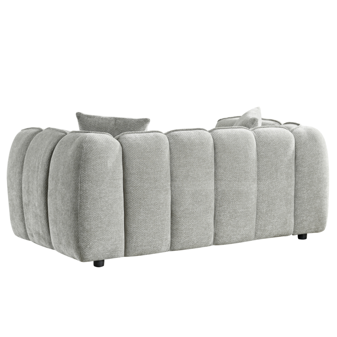Riso Grey Two Seater Sofa