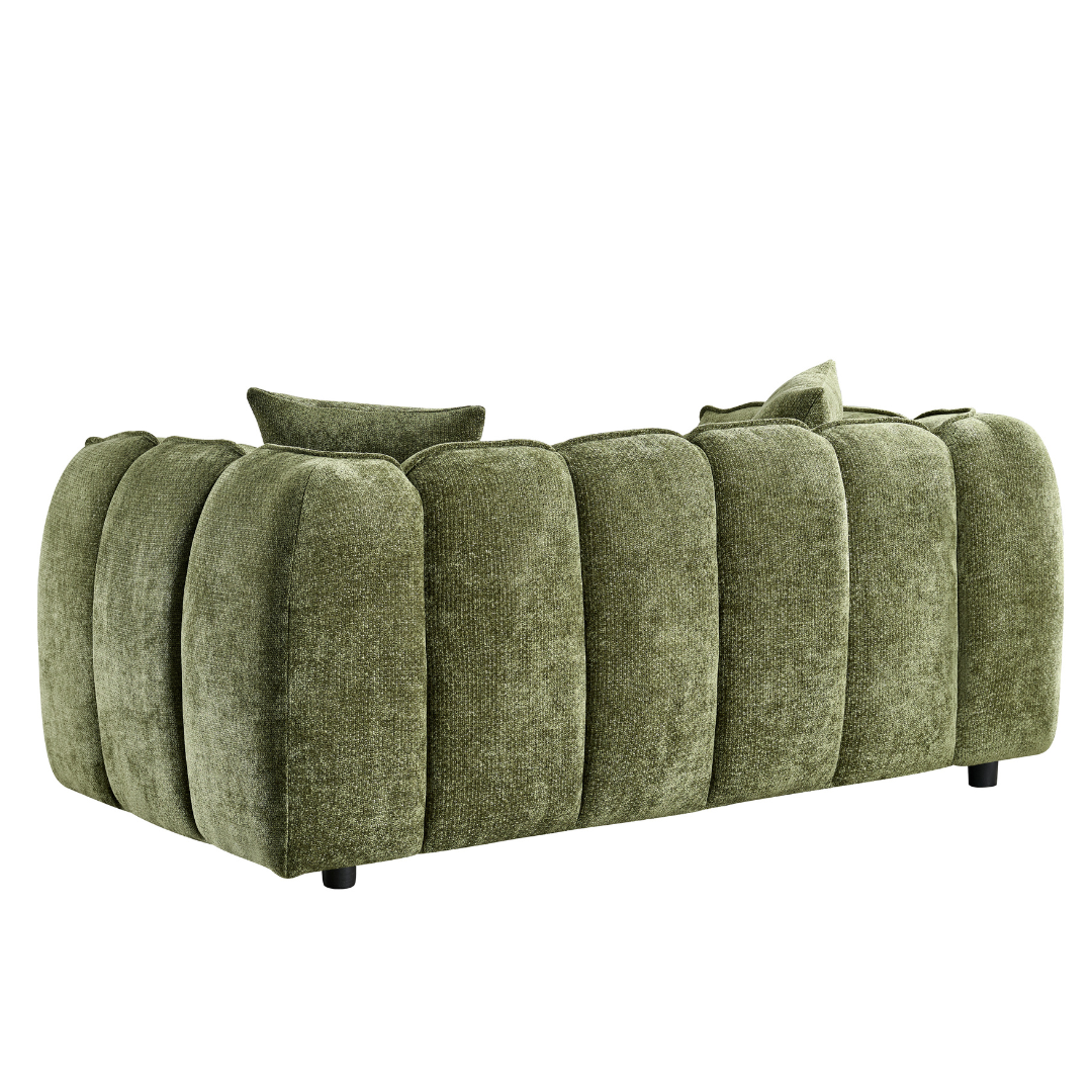 Riso Olive Two Seater Sofa