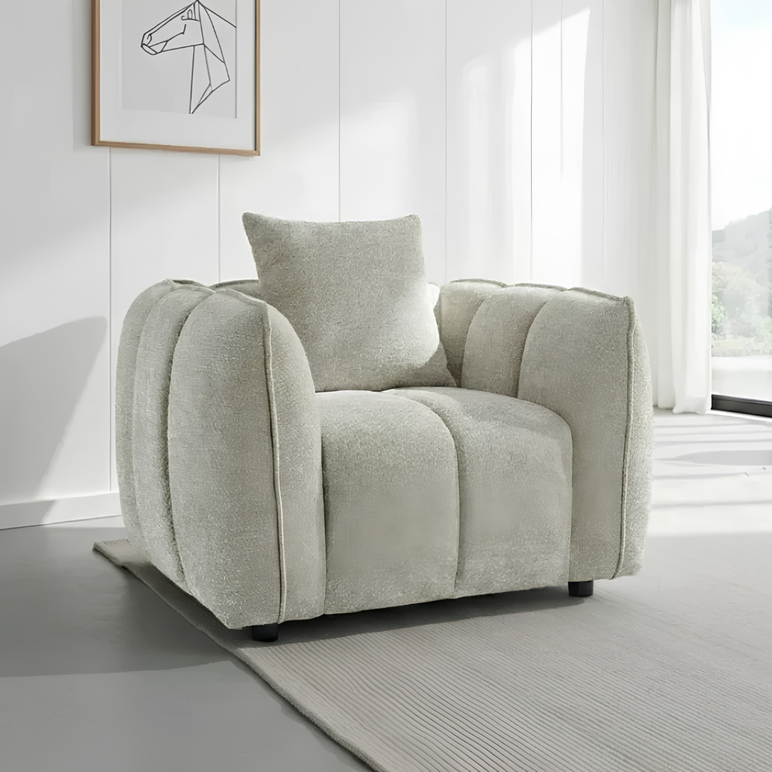 Riso Beige Armchair