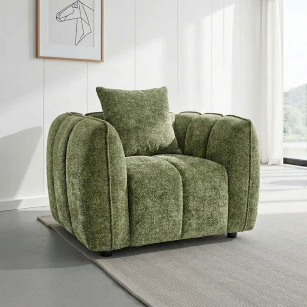 Riso Olive Armchair