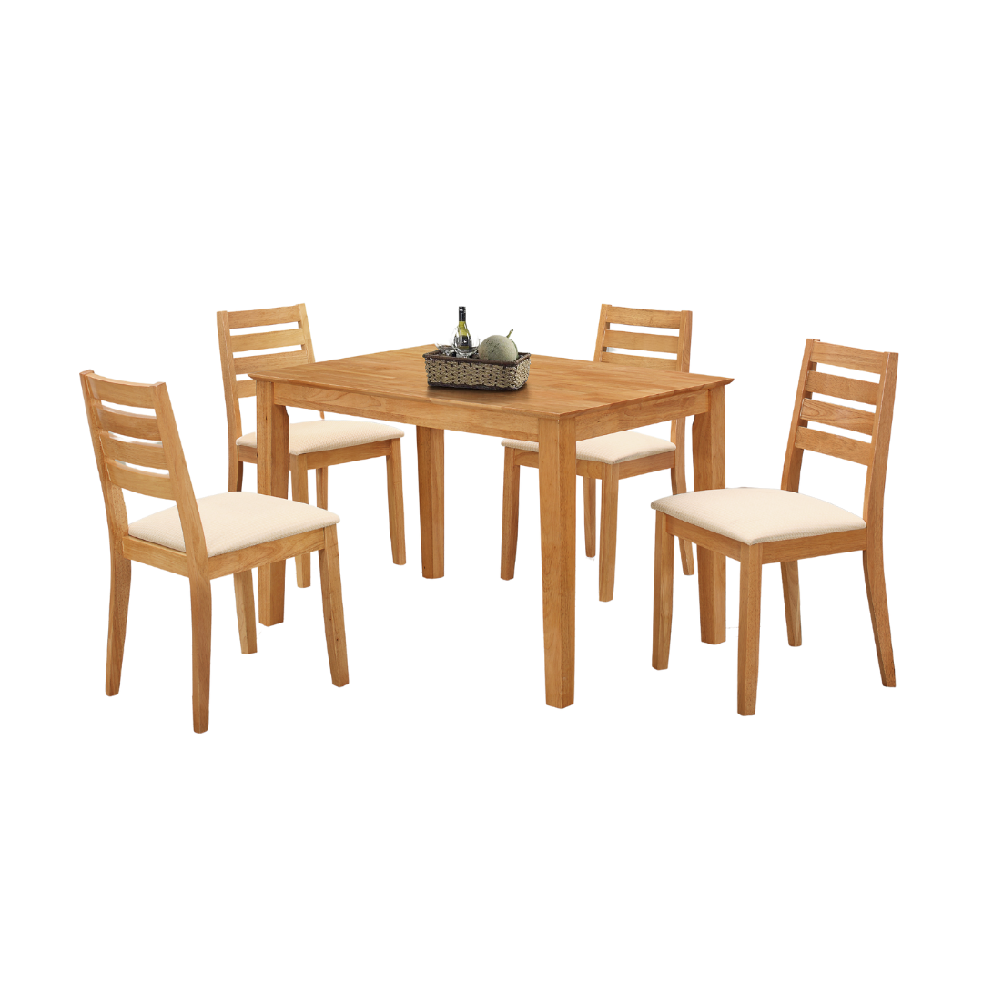 Maryland Rubber-Wood Dining Table Set