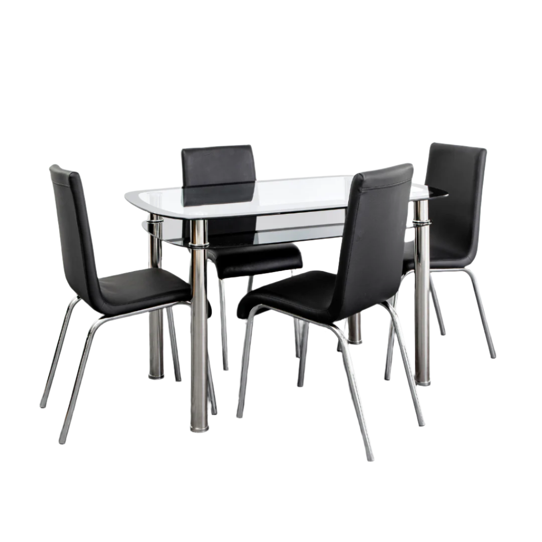 Oval Dining Table Set