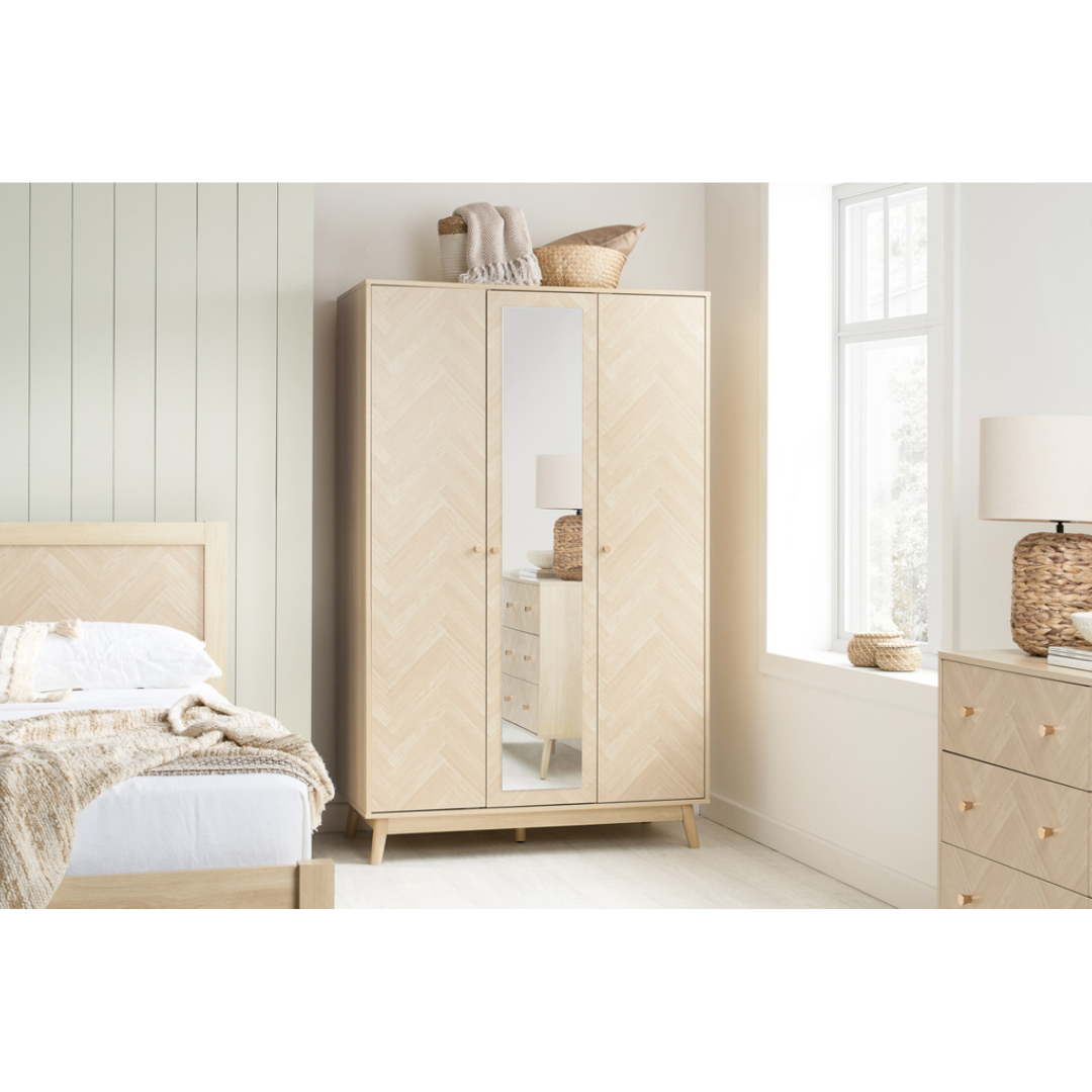 Sante Three Door Wardrobe