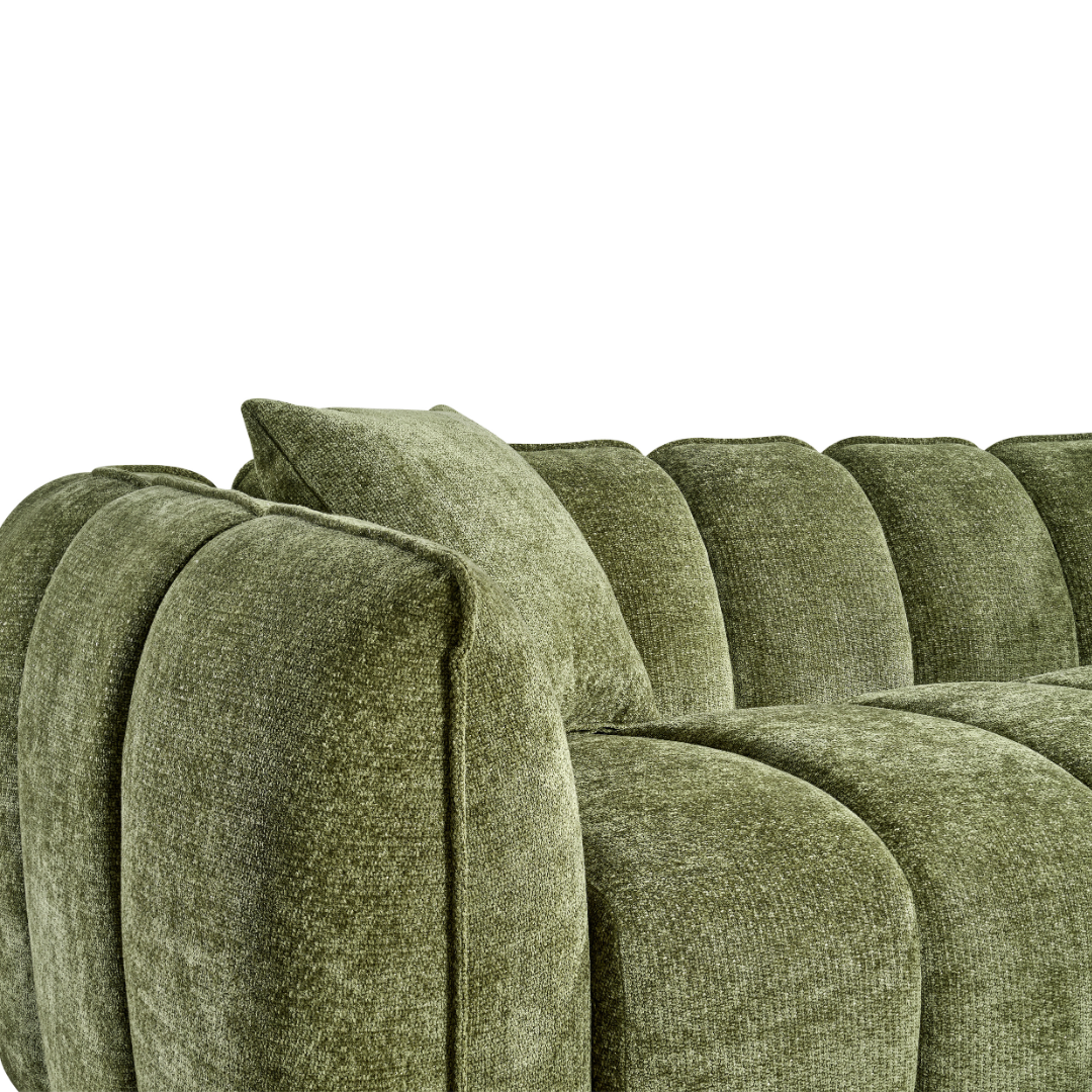 Riso Olive Two Seater Sofa