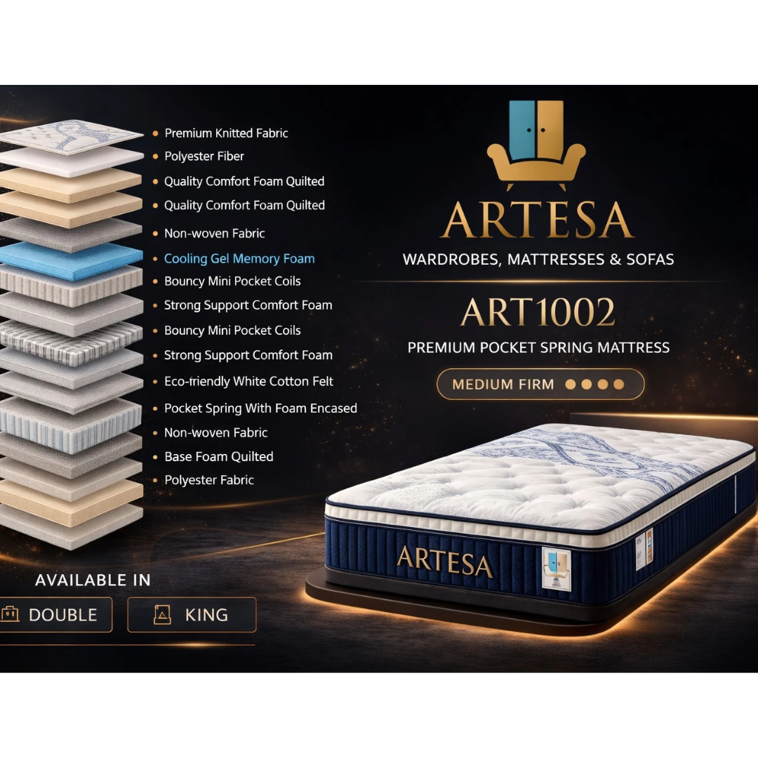 Artesa Cloud Soft Pillow Top Spring & Foam Mattress MEDIUM-FIRM