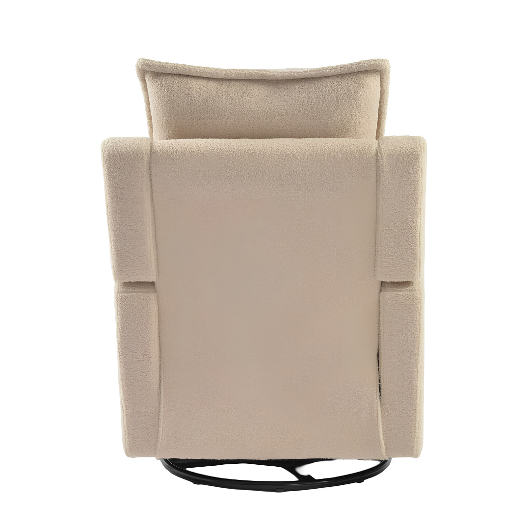 Nestle Nursing Chair - Oat Teddy Boucle