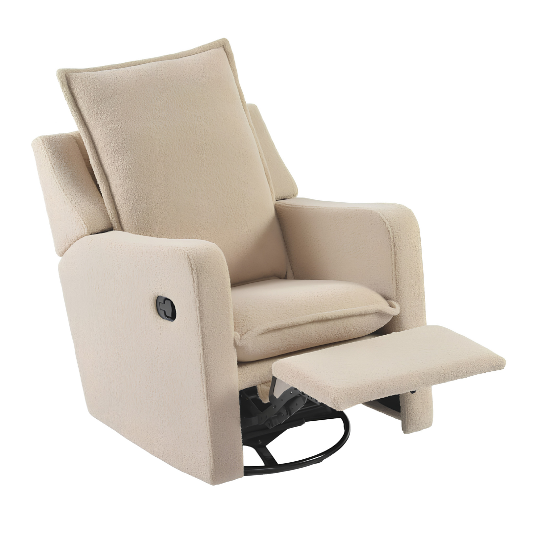 Nestle Nursing Chair - Oat Teddy Boucle