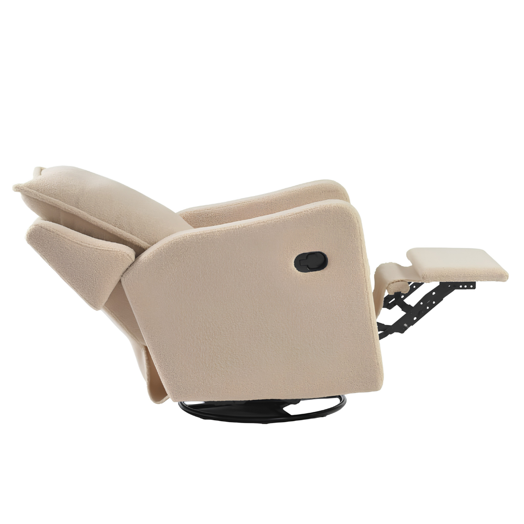 Nestle Nursing Chair - Oat Teddy Boucle