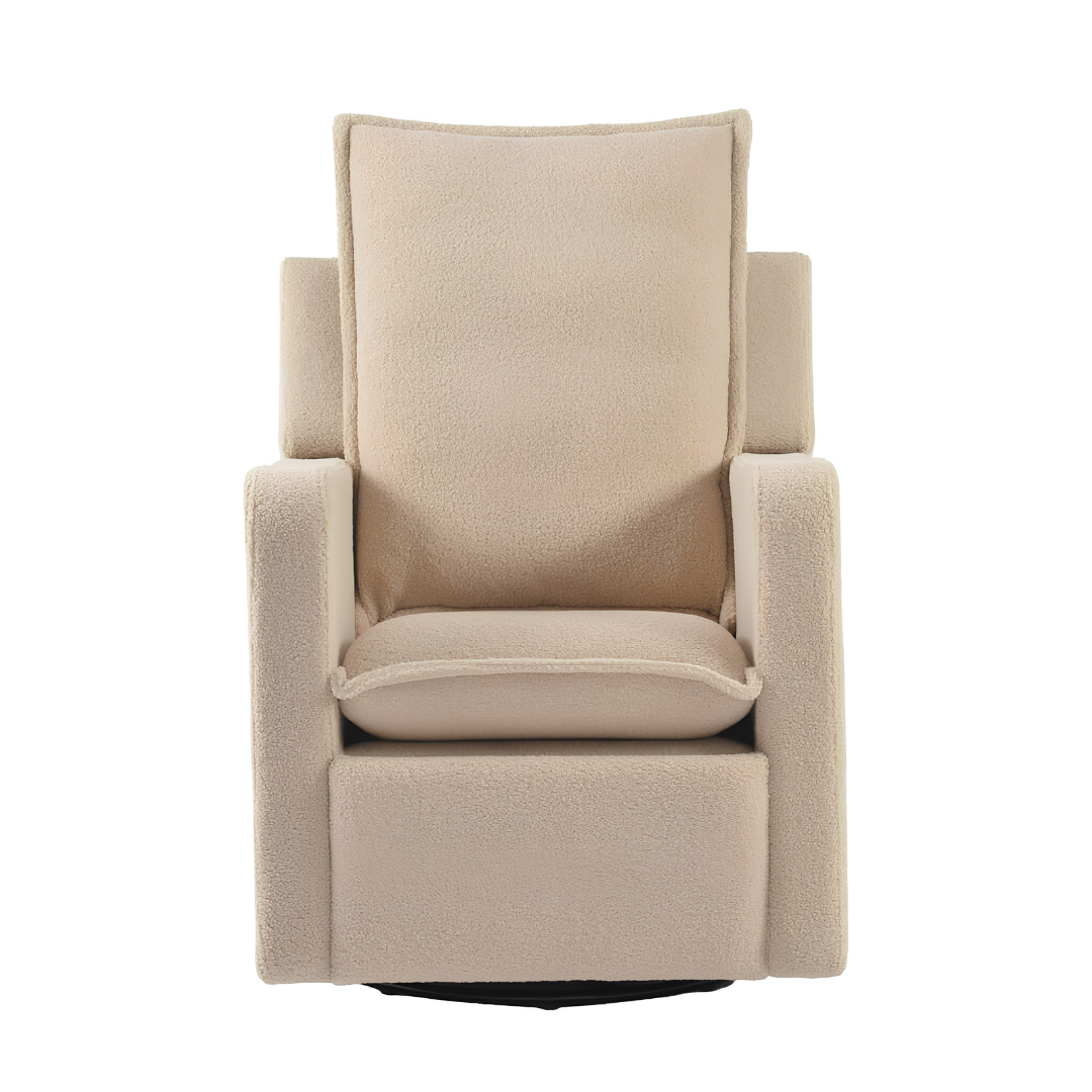 Nestle Nursing Chair - Oat Teddy Boucle