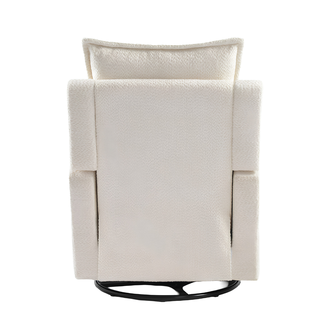 Nestle Nursing Chair - Off White Boucle