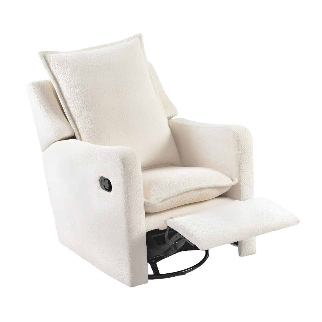 Nestle Nursing Chair - Off White Boucle