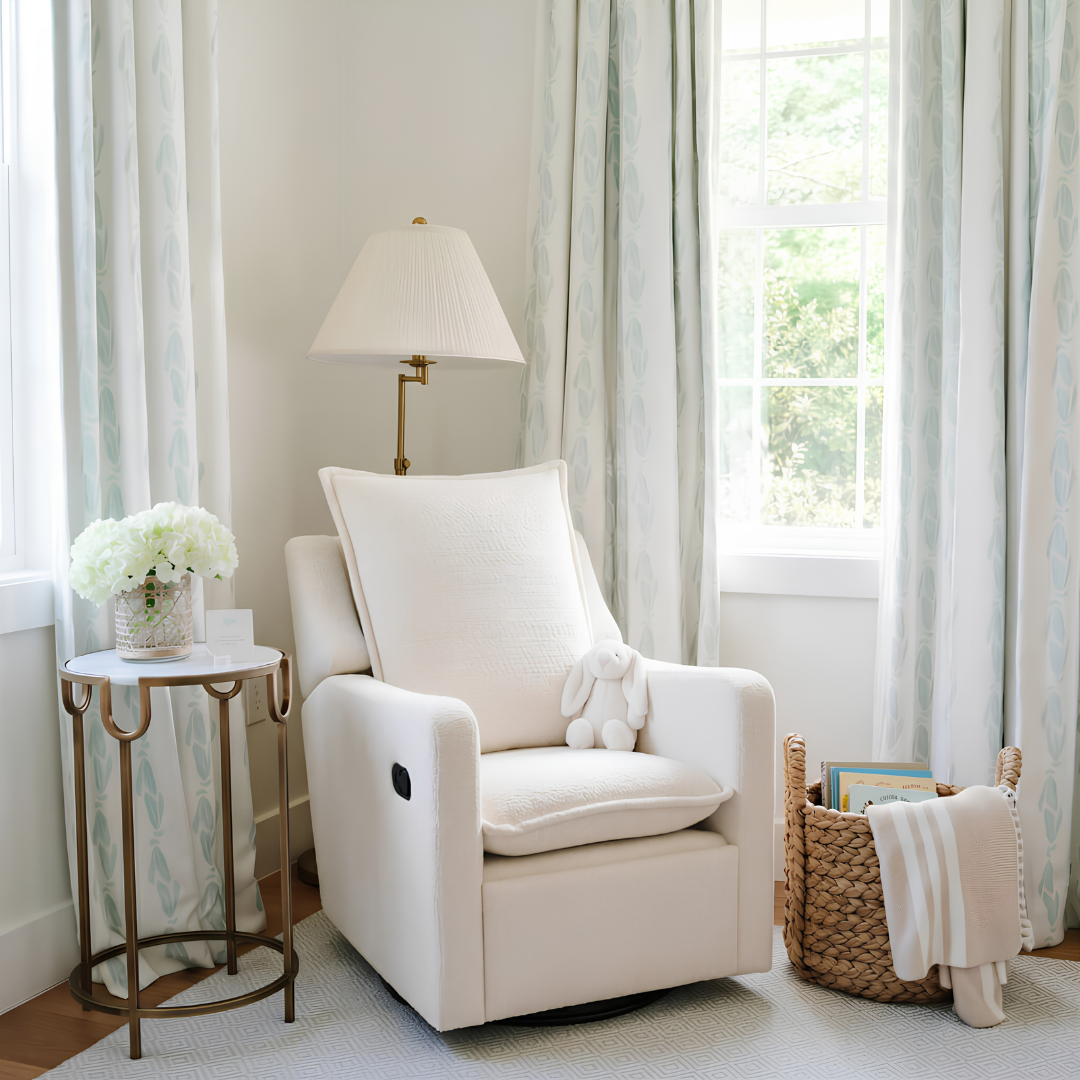 Nestle Nursing Chair - Off White Boucle