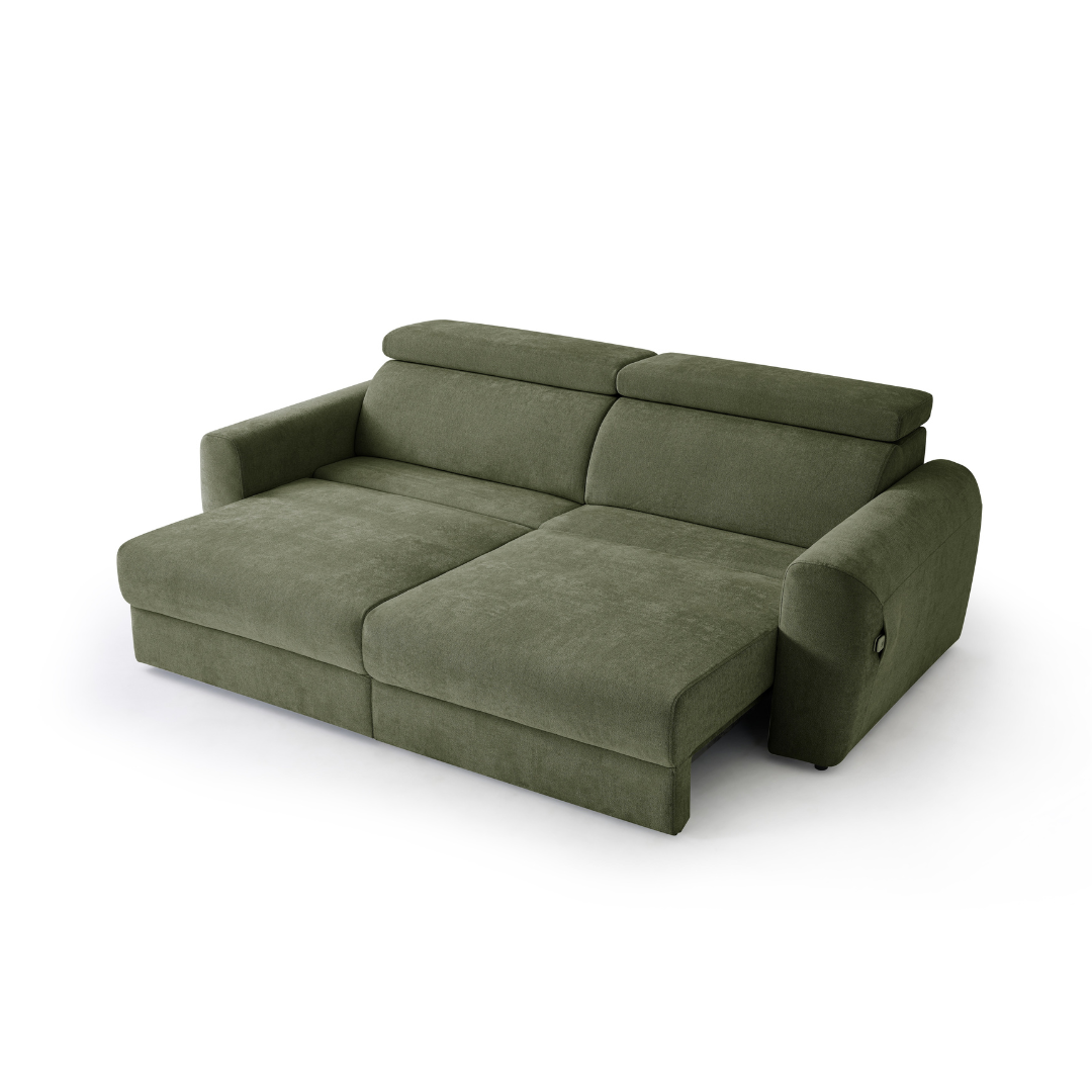 Clifton Green Electric Recliner Fabric Sofa Bed
