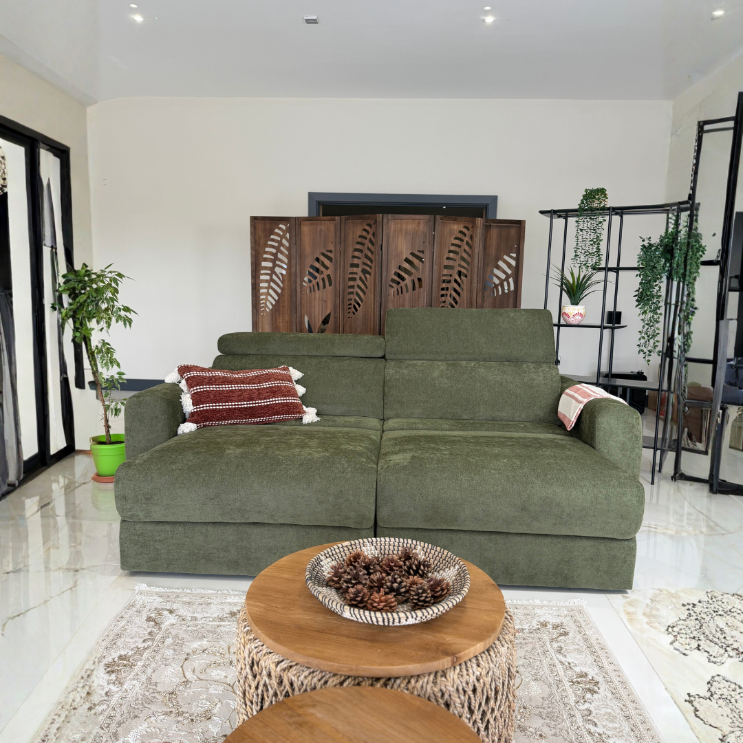 Clifton Green Electric Recliner Fabric Sofa Bed