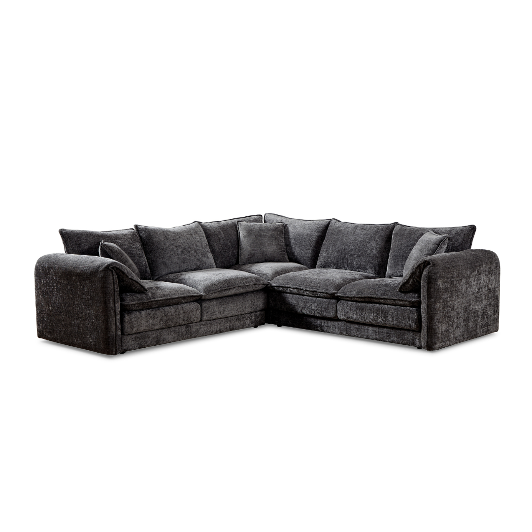 Black sectional sofa