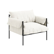 Abel White Accent Chair