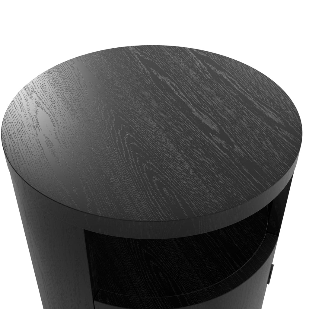Cino Black Bedside