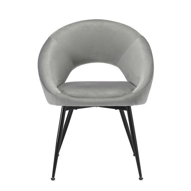 Anisha Grey Dining Chair (Pack of 2) - Furniturezone