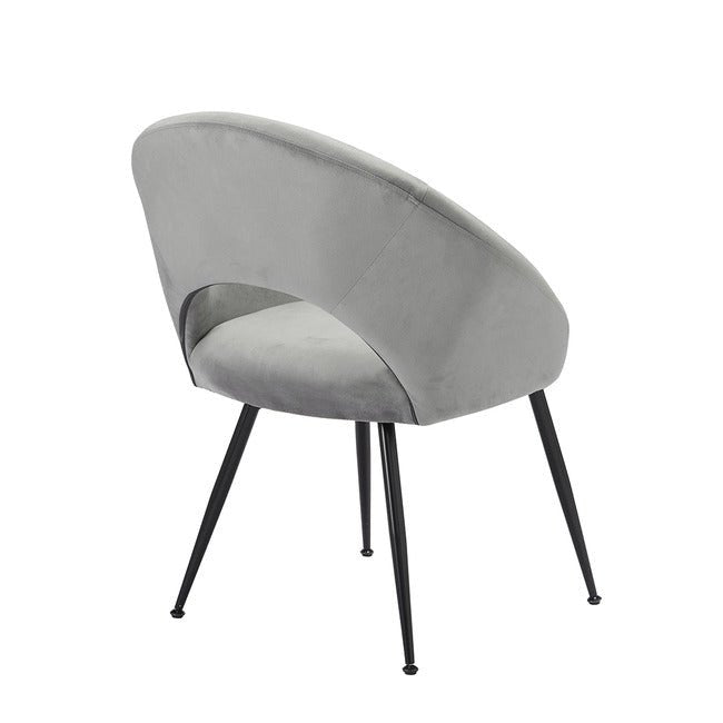 Anisha Grey Dining Chair (Pack of 2) - Furniturezone