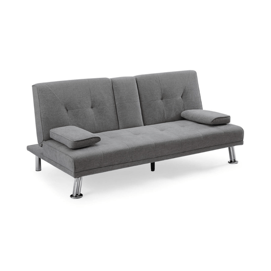 Anvil Grey Fabric Sofa Bed - Furniturezone