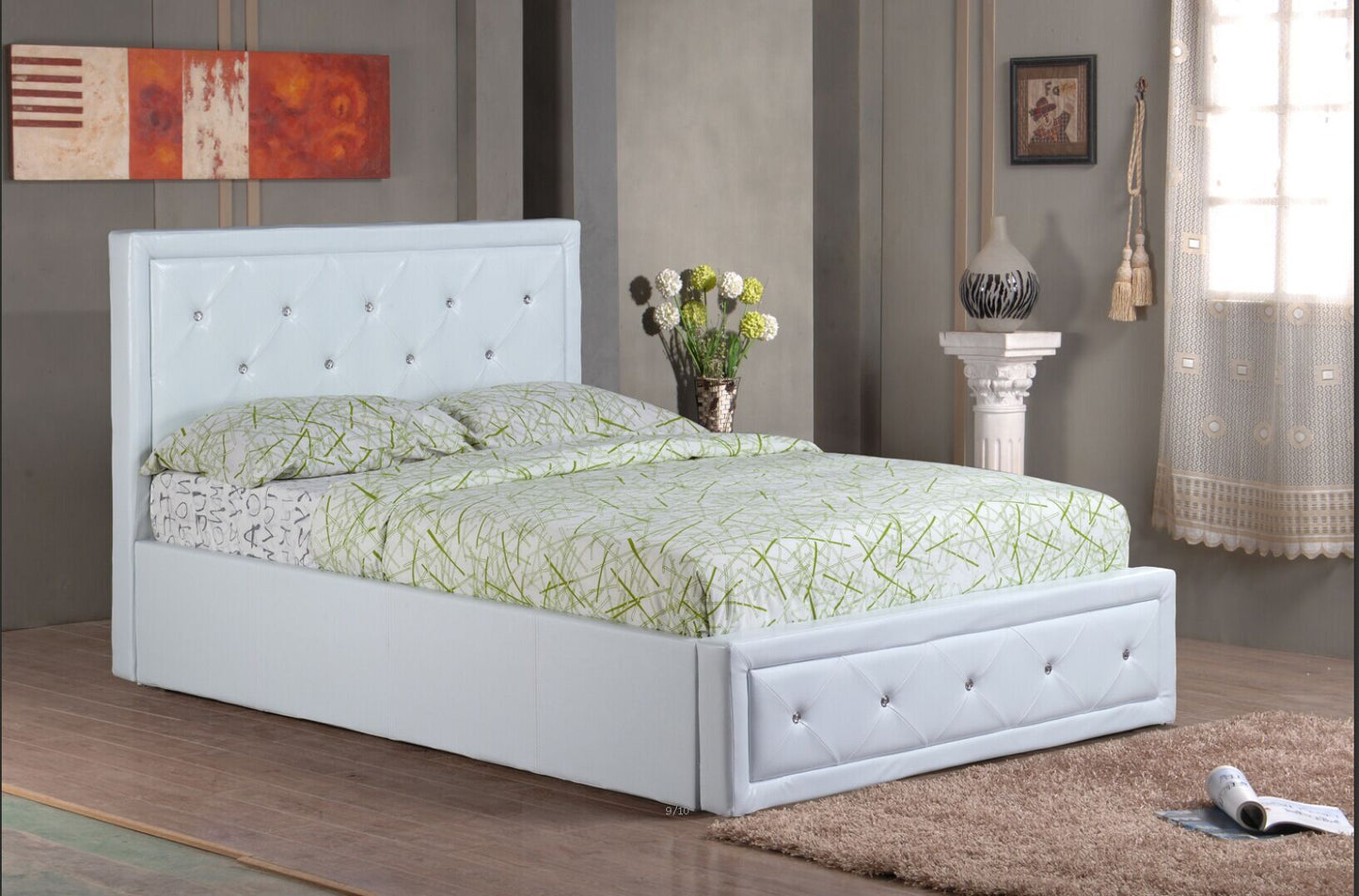 Asma Double Ottoman Bed Frame - Furniturezone