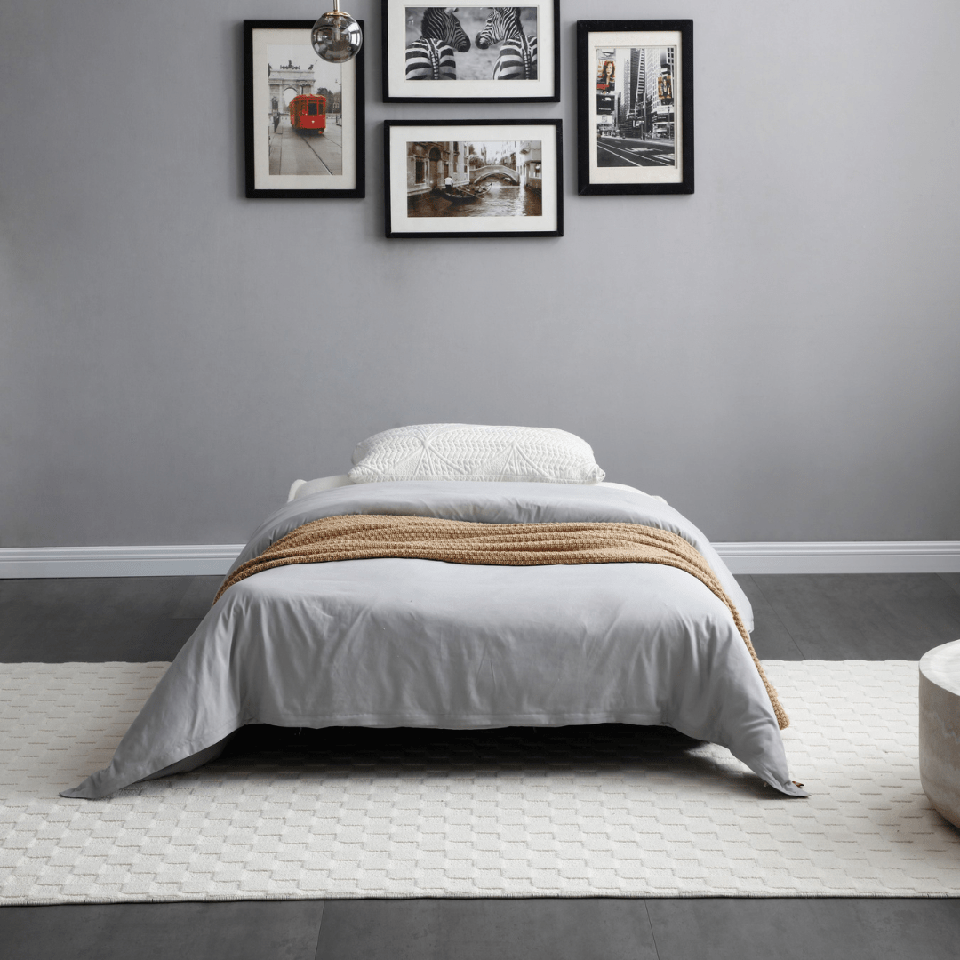 Avsar Cream Sofa Bed - Furniturezone