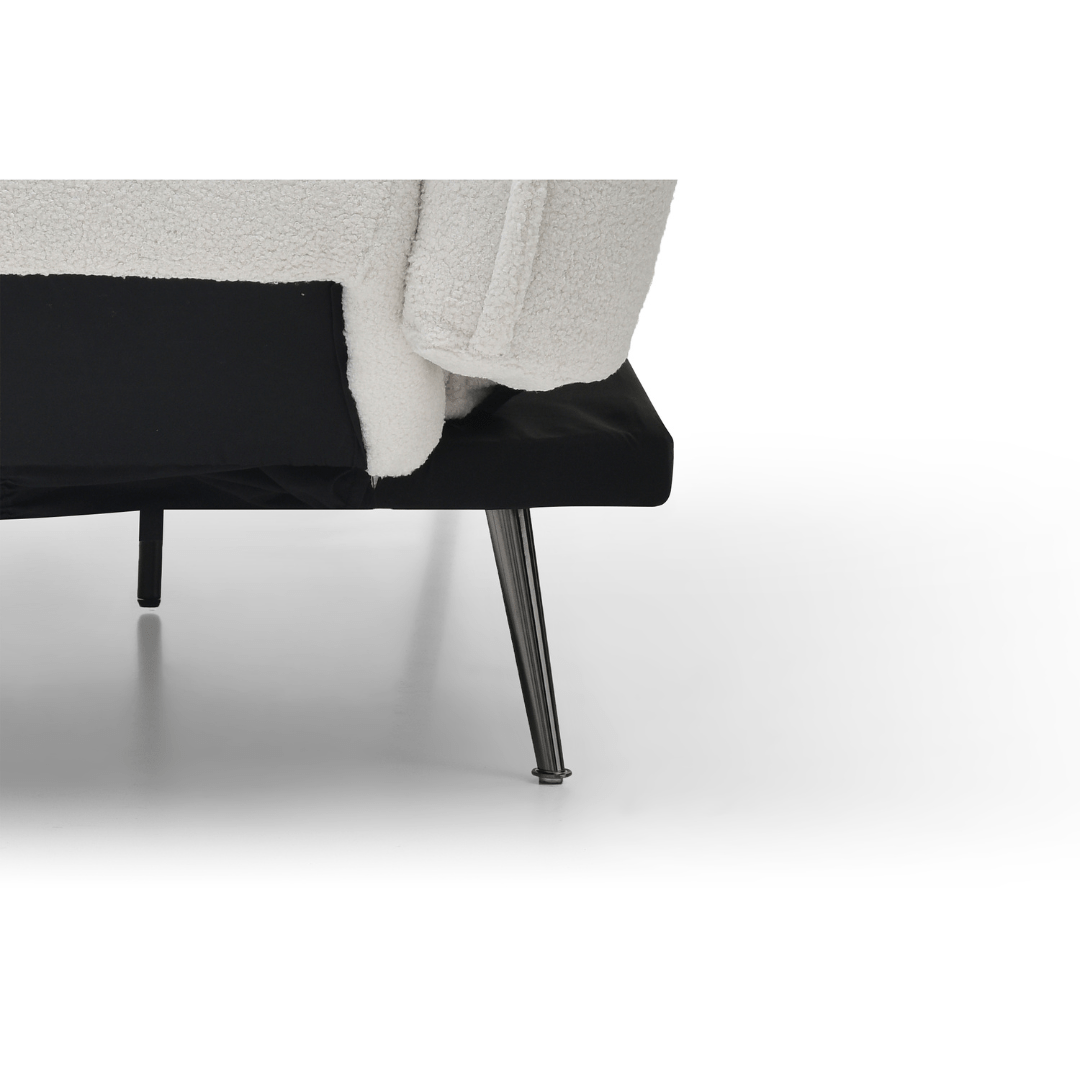 Avsar Cream Sofa Bed - Furniturezone