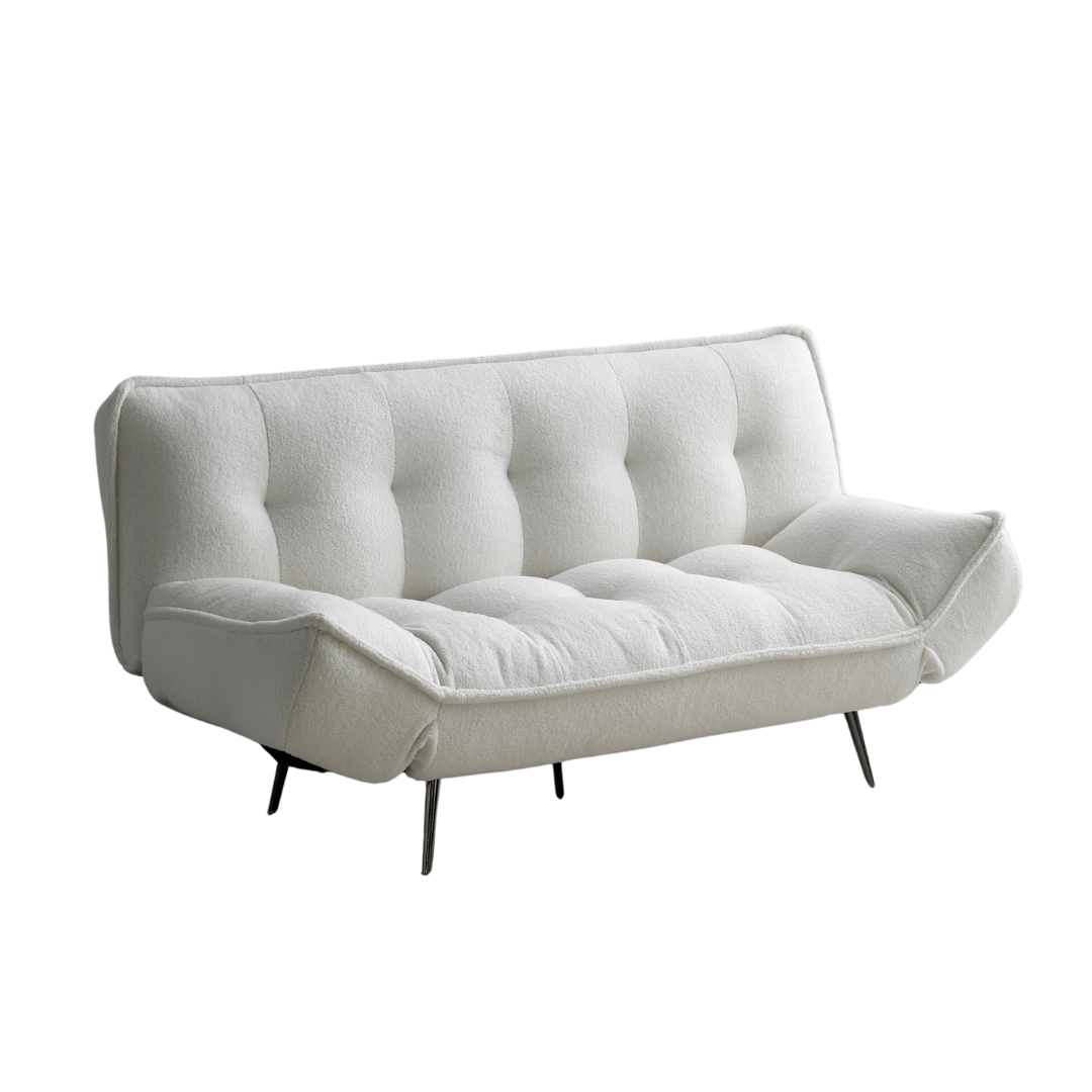 Avsar Cream Sofa Bed - Furniturezone
