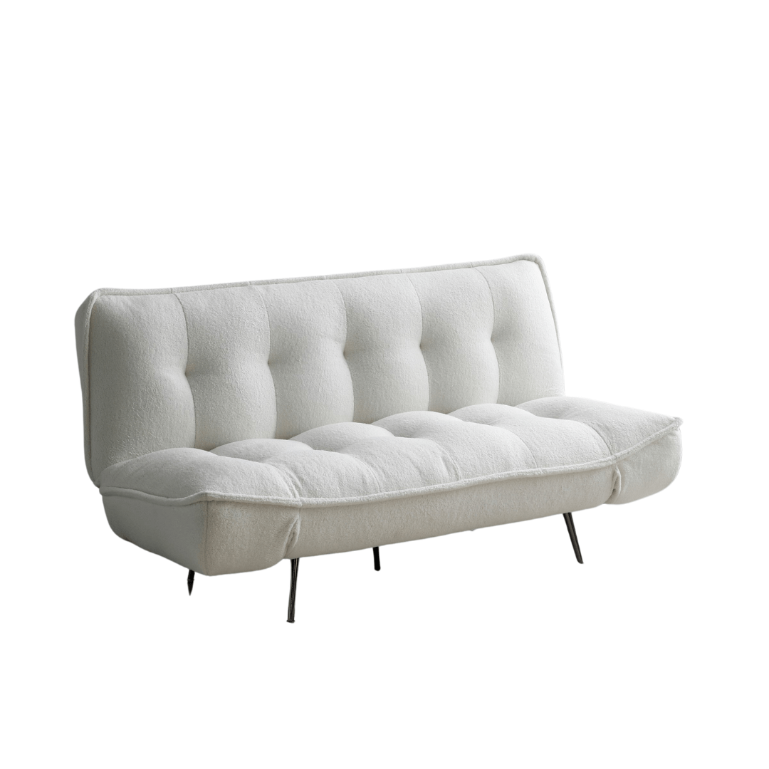 Avsar Cream Sofa Bed - Furniturezone