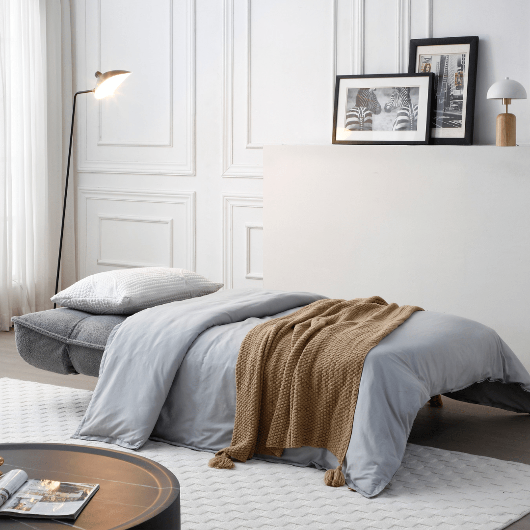 Avsar Grey Sofa Bed - Furniturezone