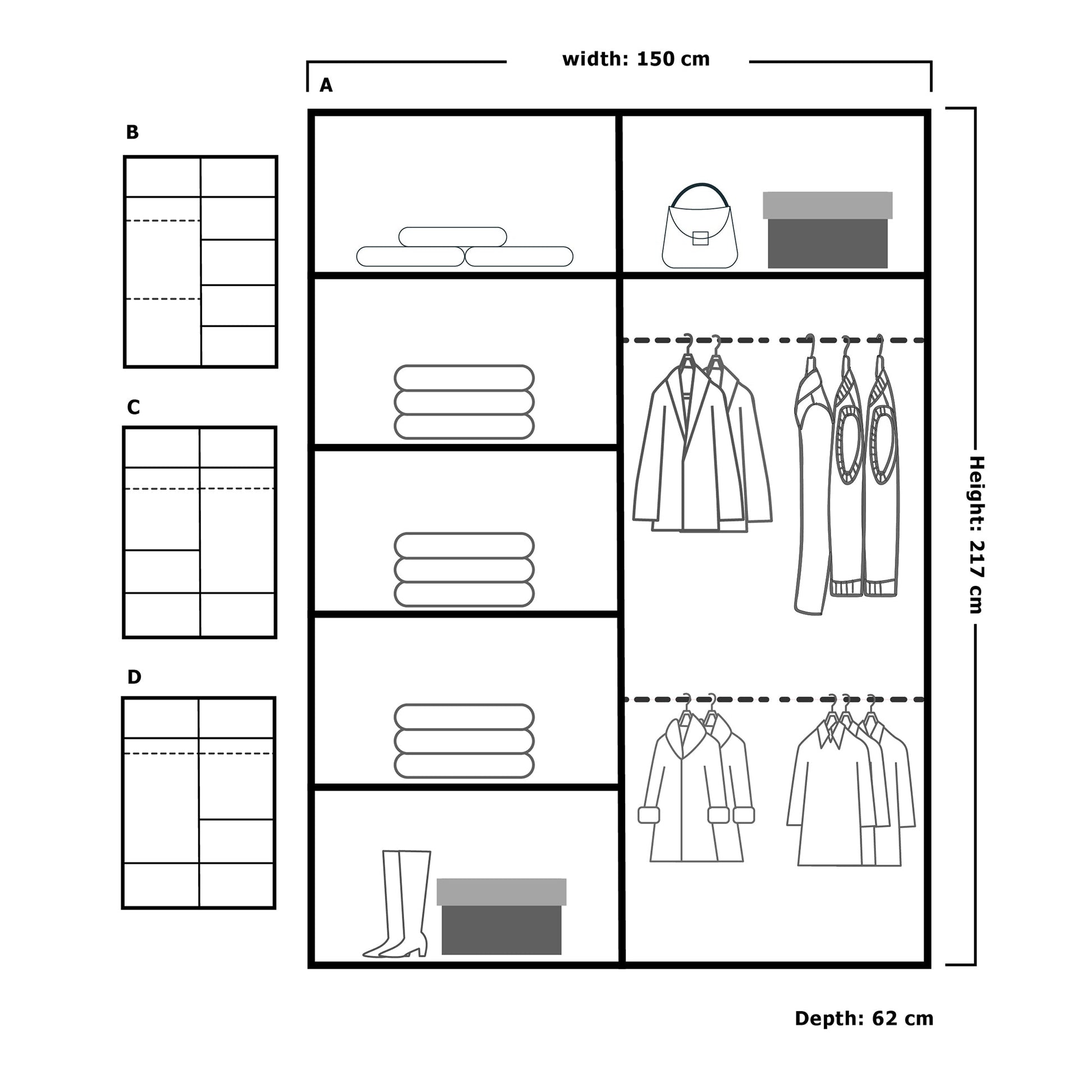 Blanca Sliding Wardrobe - Furniturezone