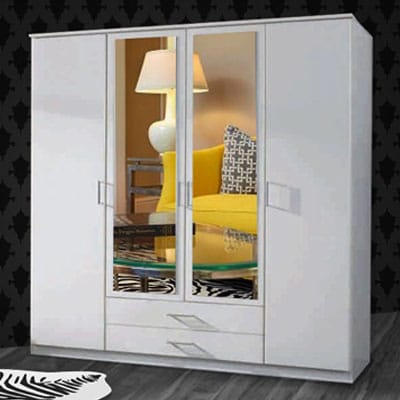 Boston 4 Door Wardrobe - Furniturezone