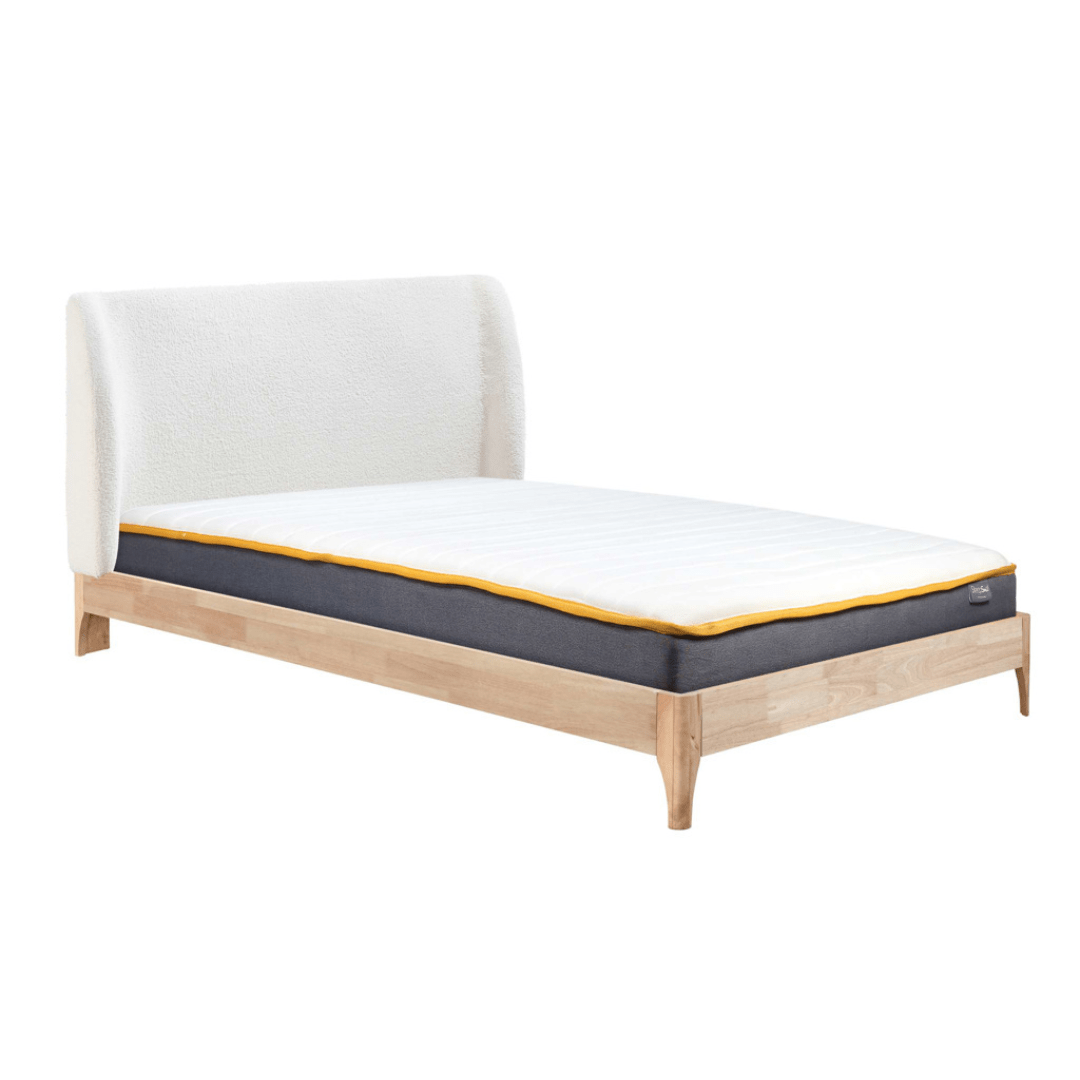 Calamia Boucle Bed Frame - Furniturezone