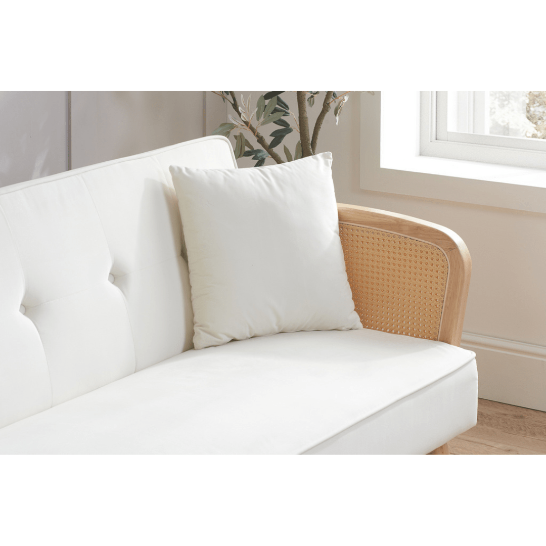 Campano White Sofa Bed - Furniturezone