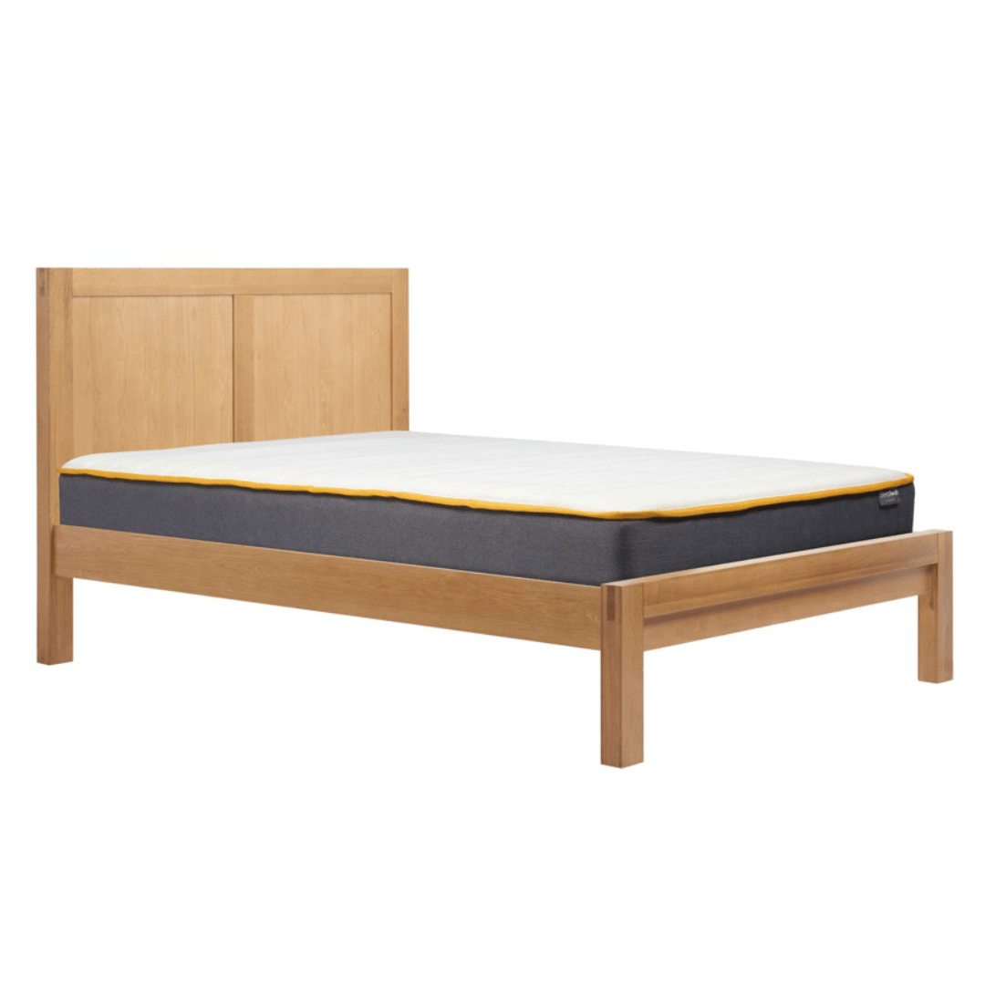 Carlita Solid Oak Bed Frame - Furniturezone