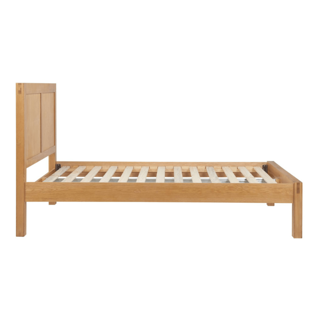 Carlita Solid Oak Bed Frame - Furniturezone