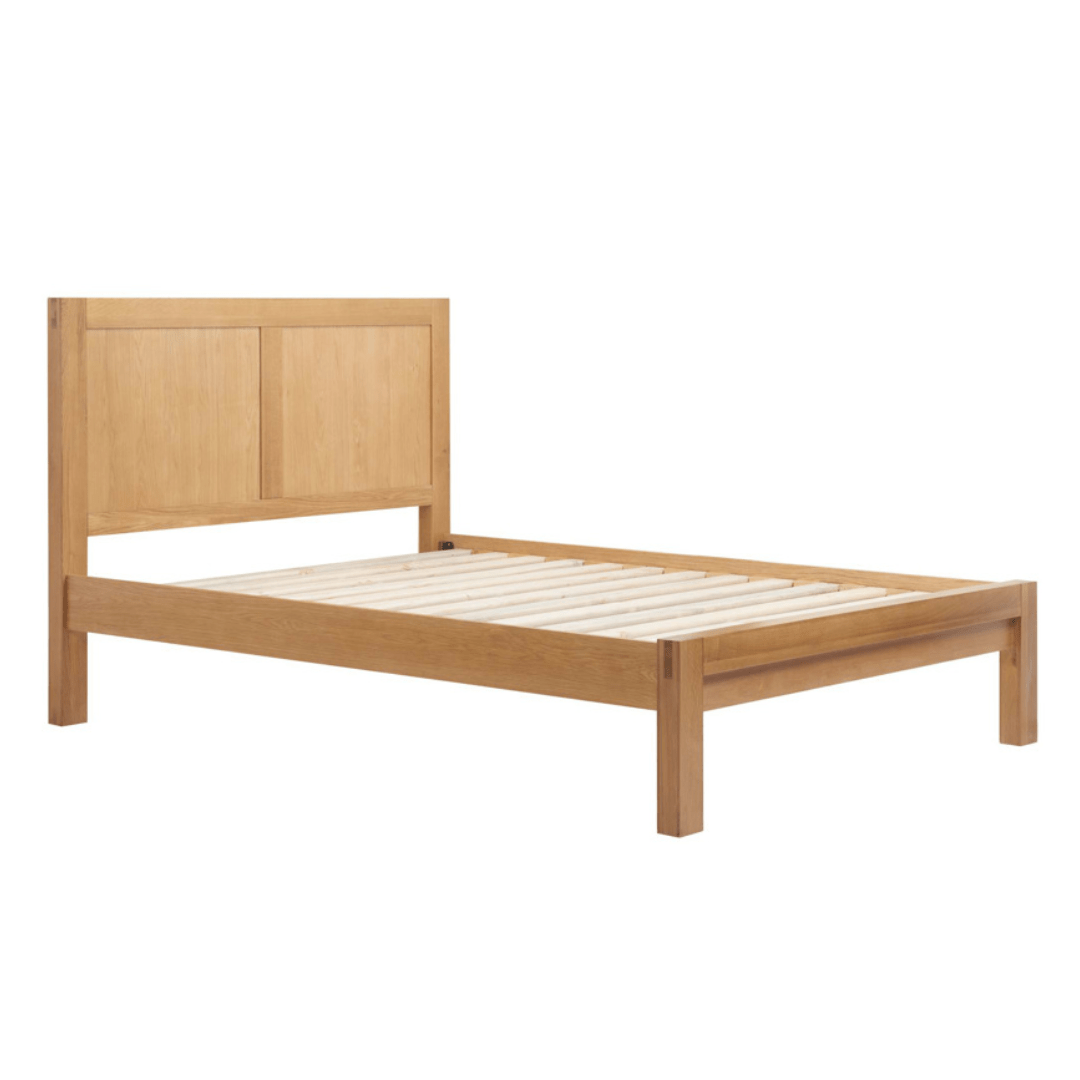 Carlita Solid Oak Bed Frame - Furniturezone