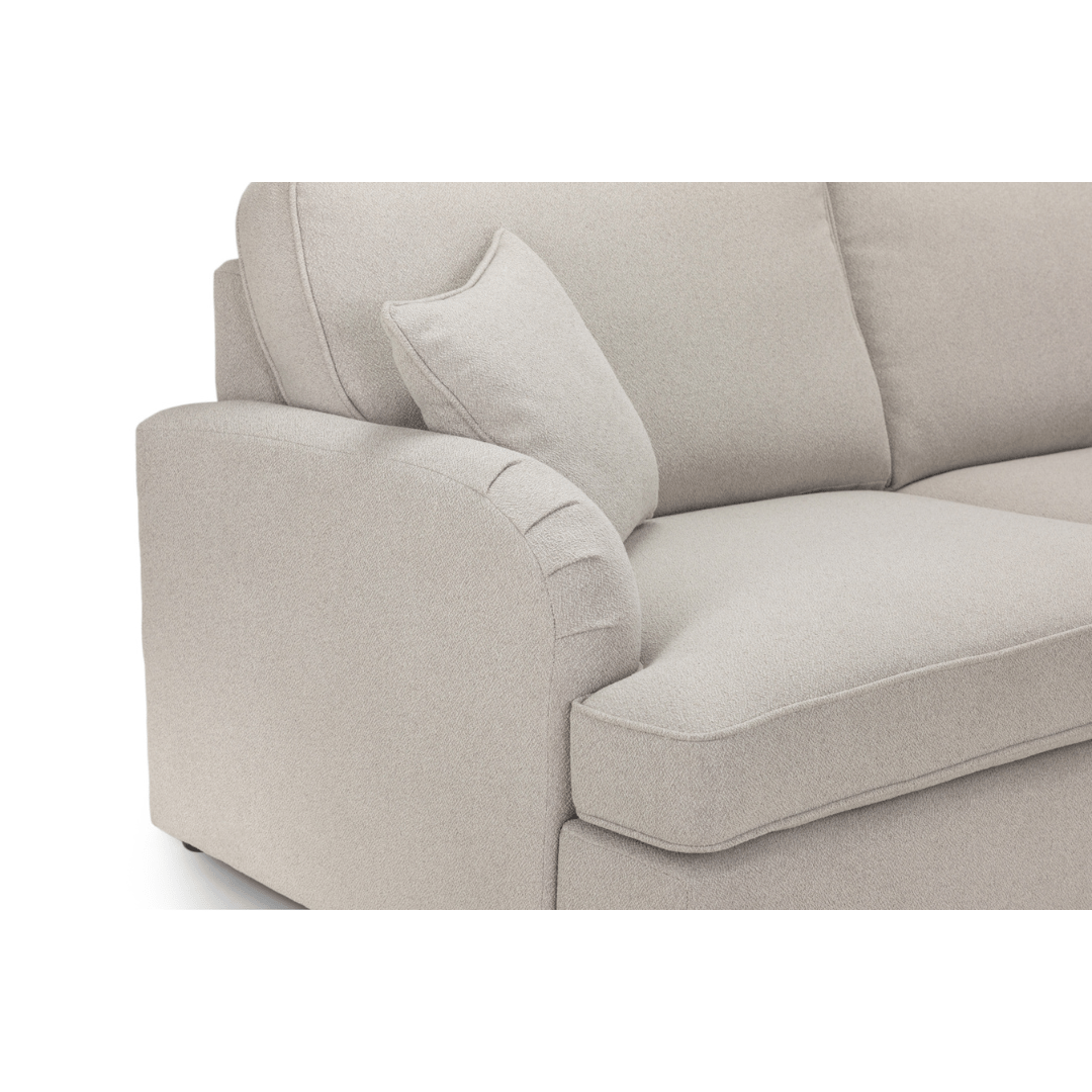 Castillo 3 Seater Beige Sofa - Furniturezone