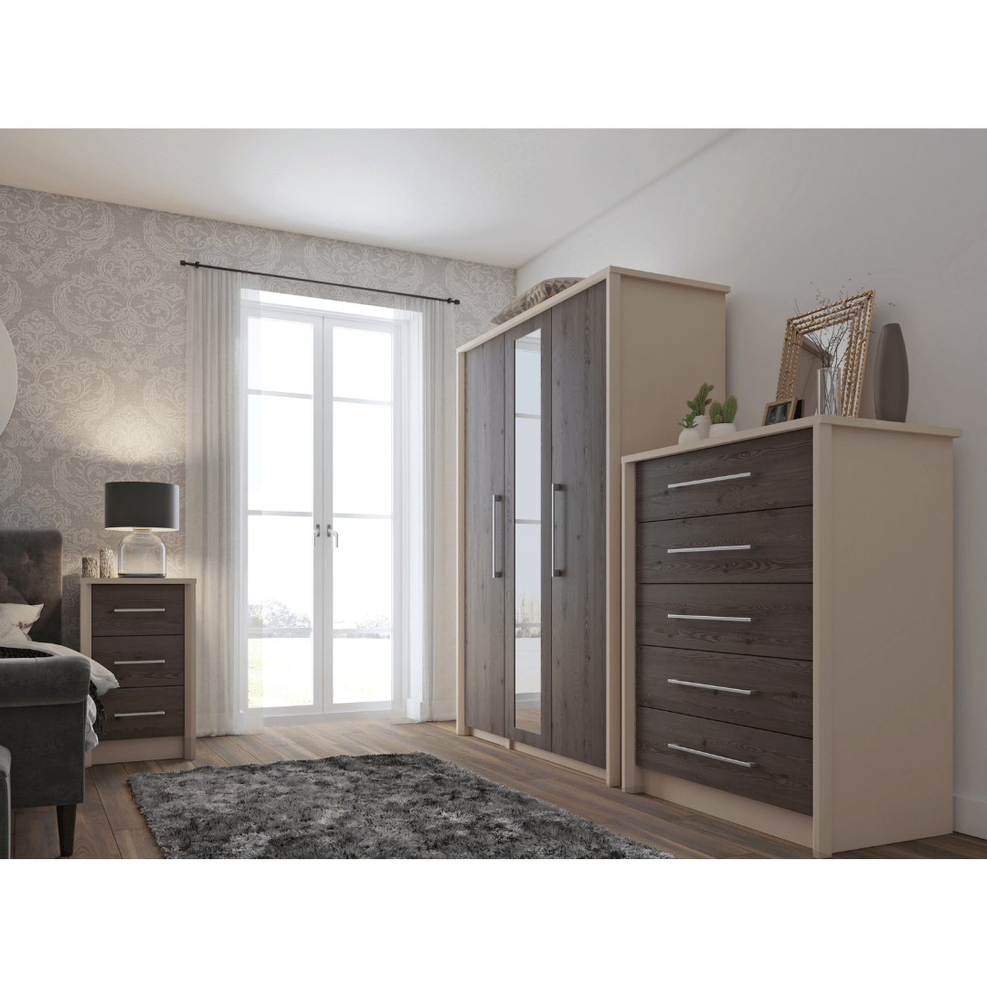 Castro Bedroom Set (Assembled) - Furniturezone