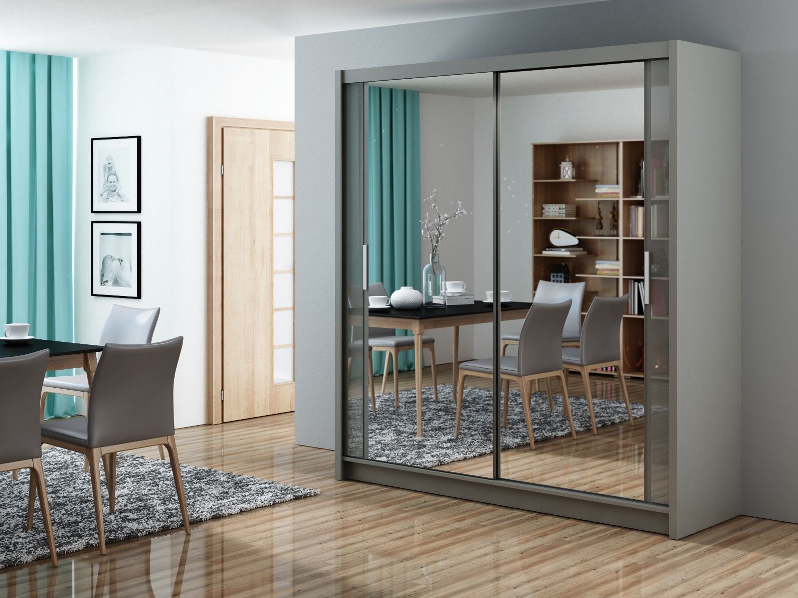 Chicago Sliding Wardrobe - Furniturezone